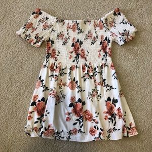 Rue21 Floral Tube Top Blouse